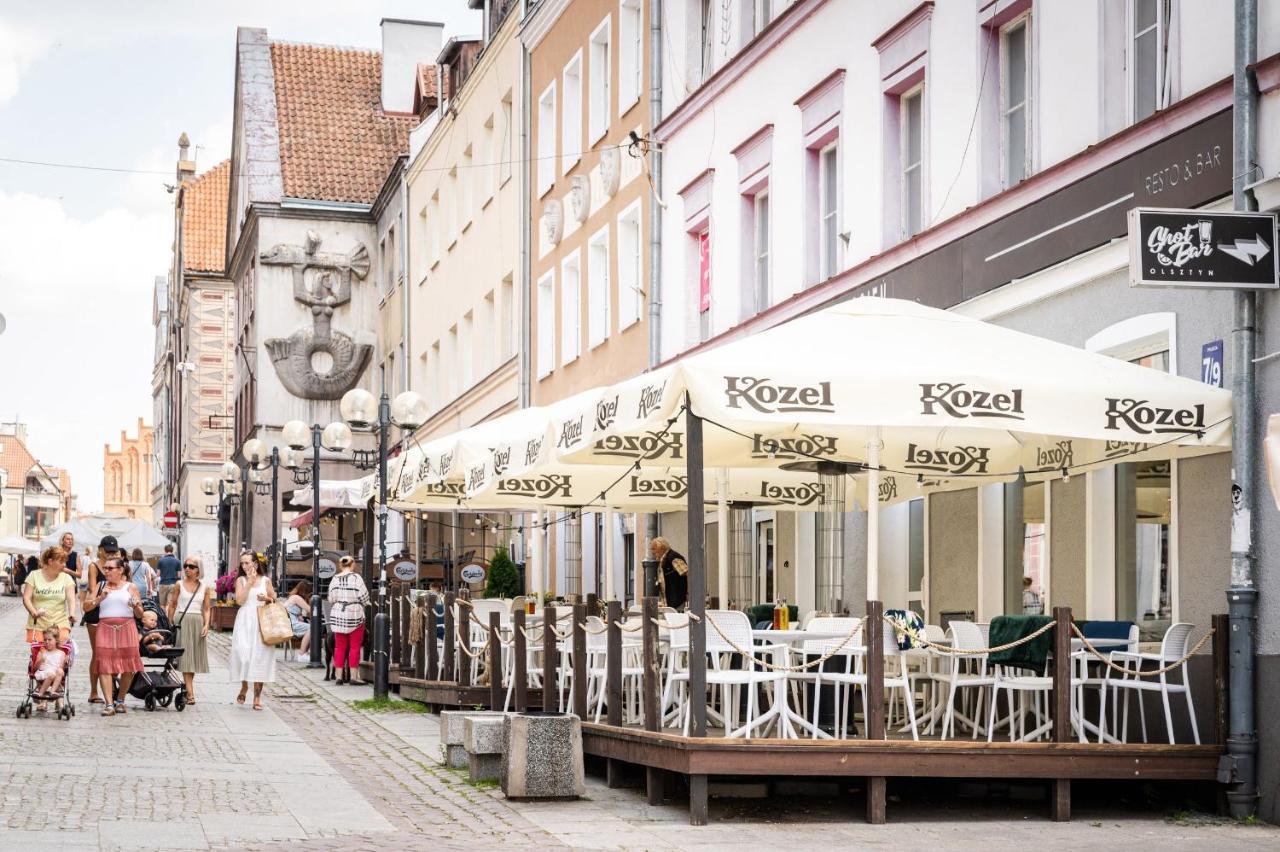 Apartamenty Drewno I Ogien Olsztyn  Exteriör bild